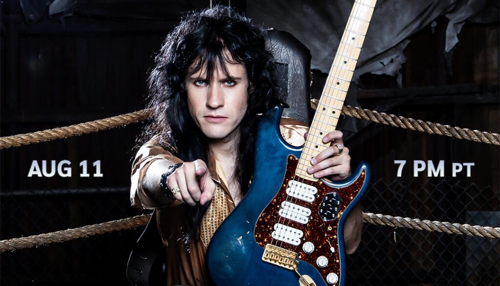 Rocky Kramer’s Rock & Roll Tuesdays Presents   “Rocky” On Tuesday, August 11th, 2026 7 PM PT on Twitch